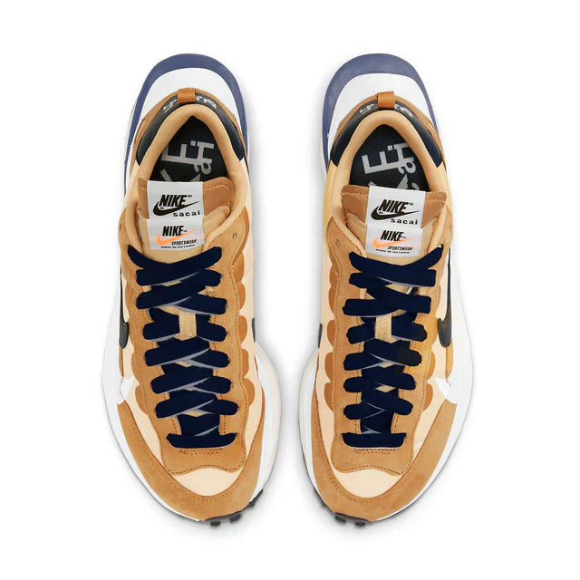 Nike x sacai VaporWaffle (Sesame Blue Void)