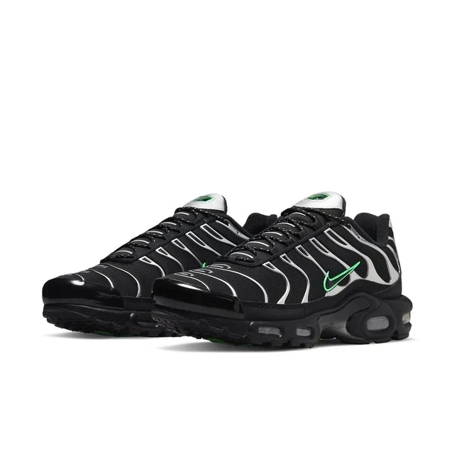 Nike Air Max Plus (Black Silver Green Strike)
