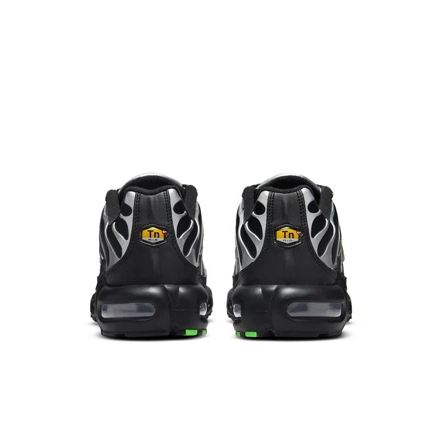 Nike Air Max Plus (Black Silver Green Strike)