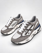 Premiata 483 Light Grey / White