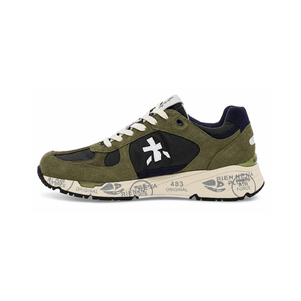 Premiata Mick 7721 Dark Blue / Dark Brown