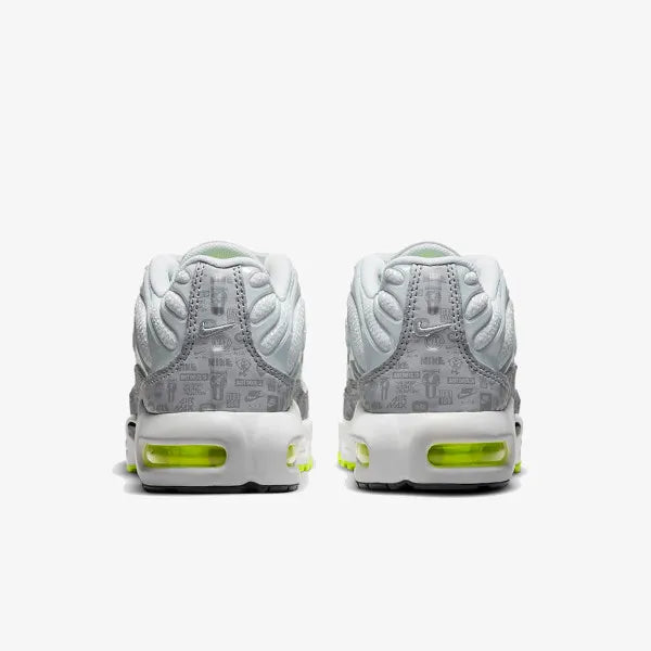Nike Air Max Plus GS (Reflective Logo White Volt)