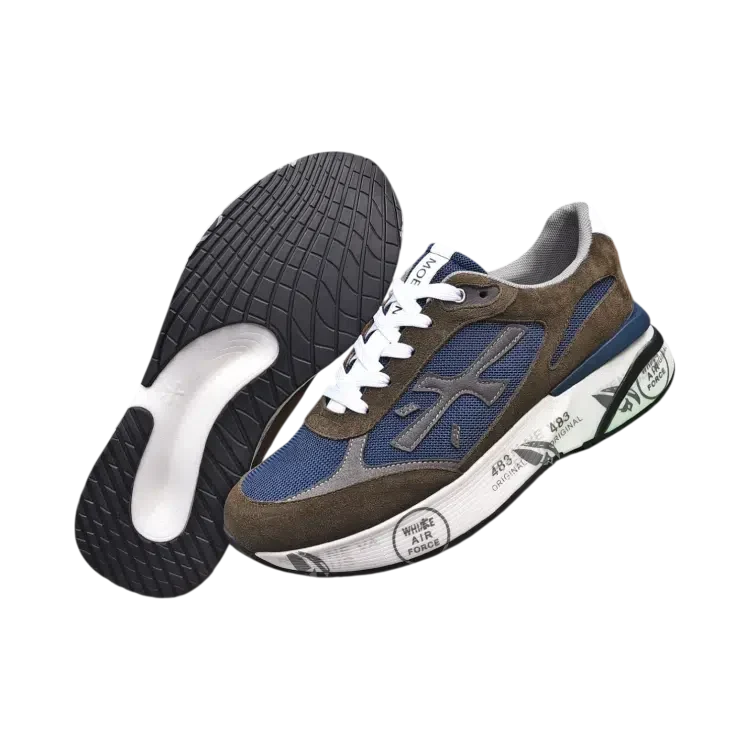 Premiata 483 Brown / Navy