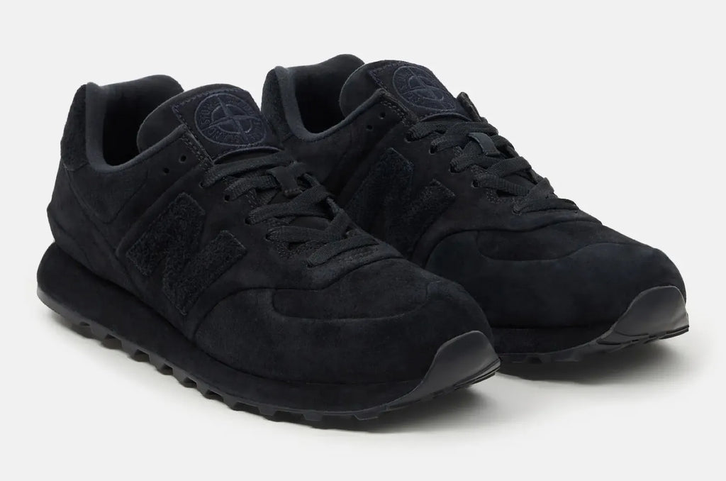 Stone Island x New Balance 574 Legacy Ghost (Black)