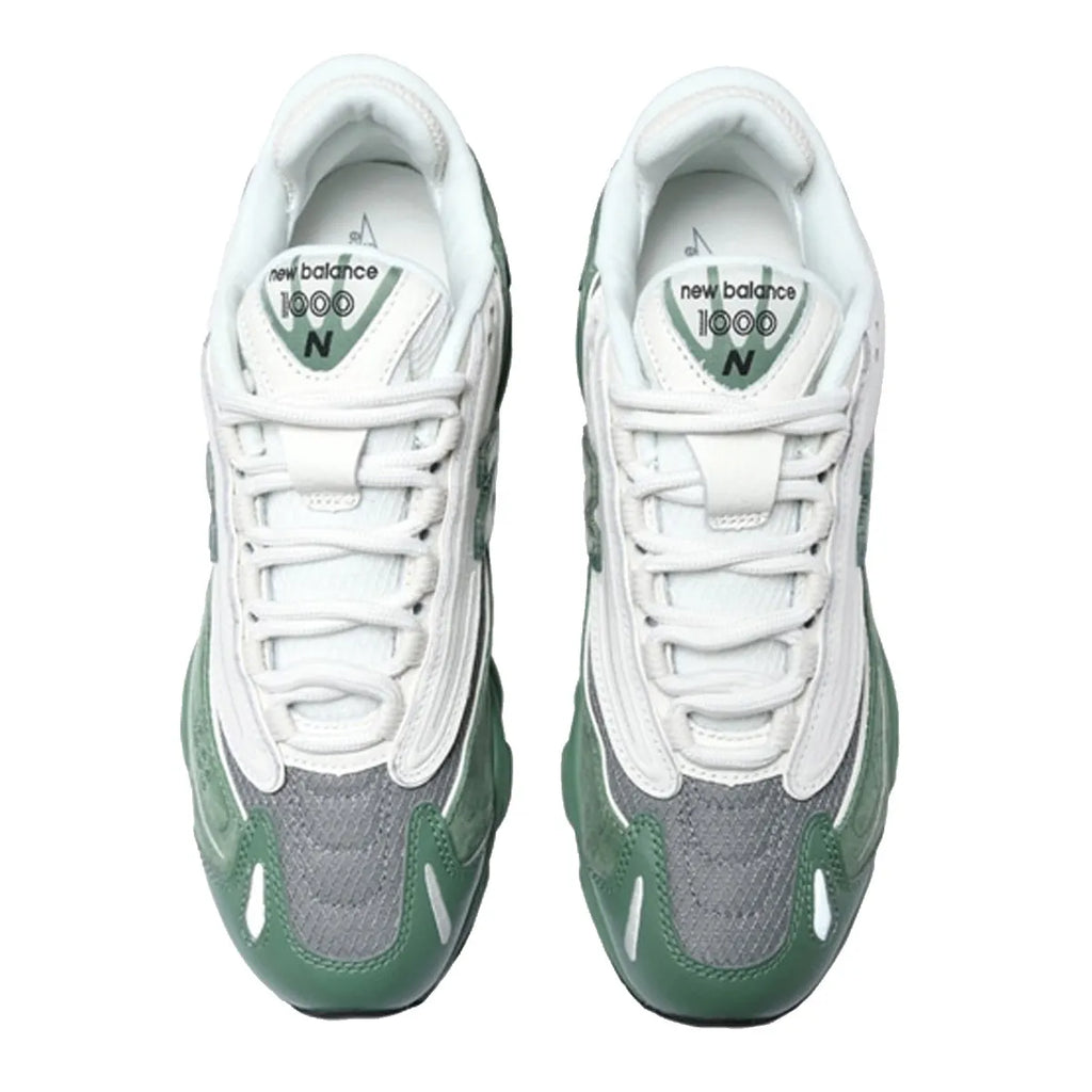 New Balance 1000 Mallard Green Sea Salt, par patika odozgo