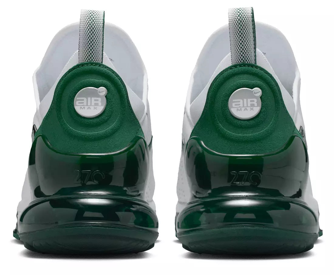 Nike Air Max 270 Premium White / Green, pogled otpozadi