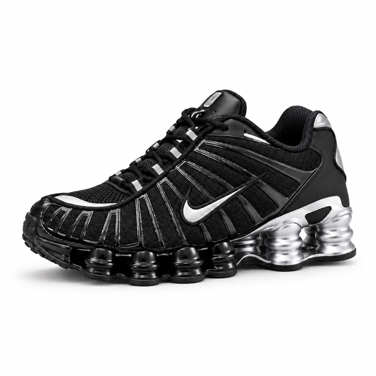 Nike Shox TL "Black Silver"