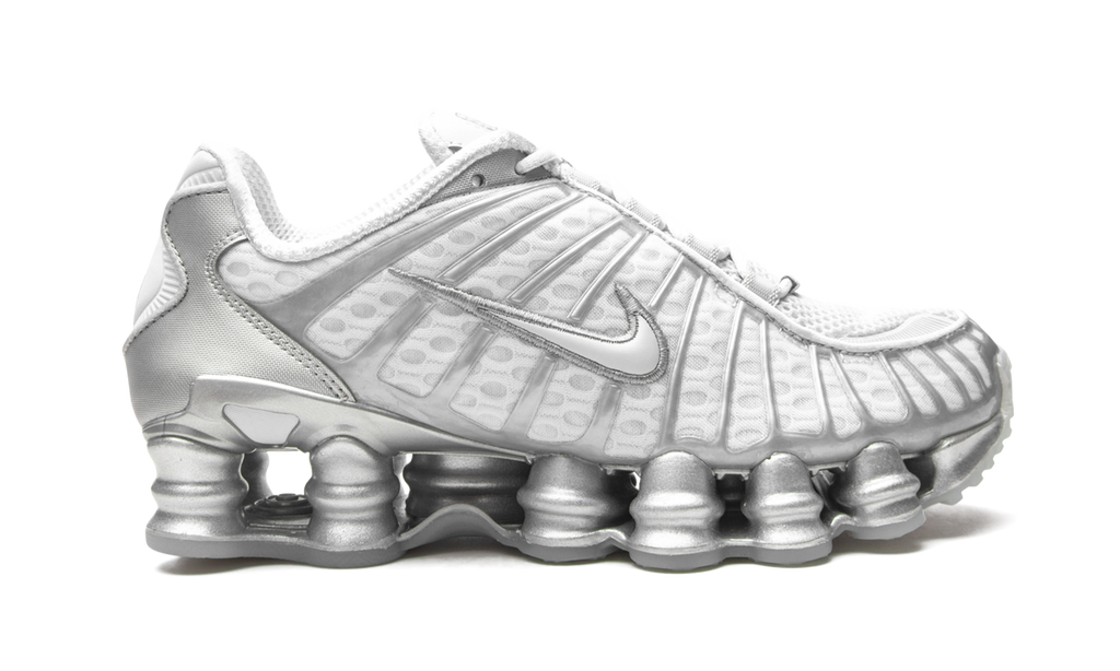 Nike Shox TL Metallic Silver, detalj pete