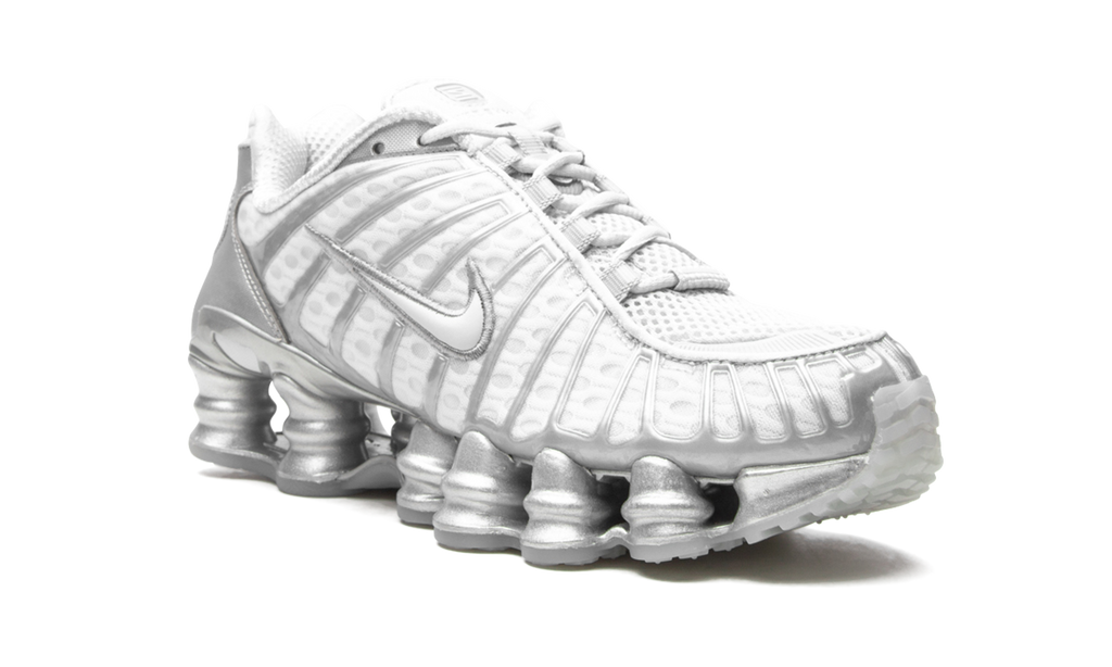 Nike Shox TL Metallic Silver, pogled na đon