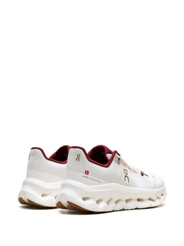 On Cloudtilt “White / Burgundy / Gold”