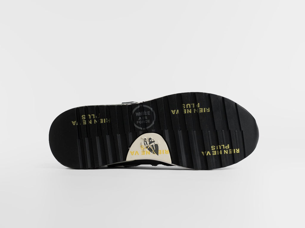 Premiata Mick Black / Grey / Orange, pogled iz ugla