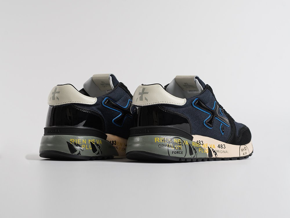 Premiata Mick Denim / Black Patent, pogled sa strane