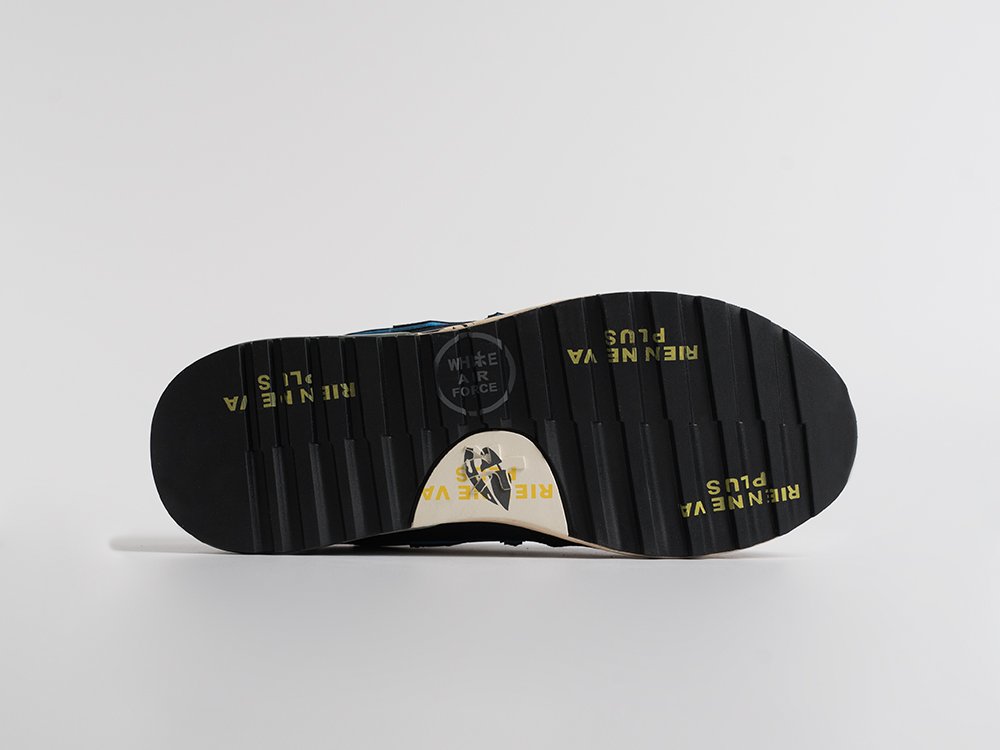 Premiata Mick Denim / Black Patent, pogled iz ugla