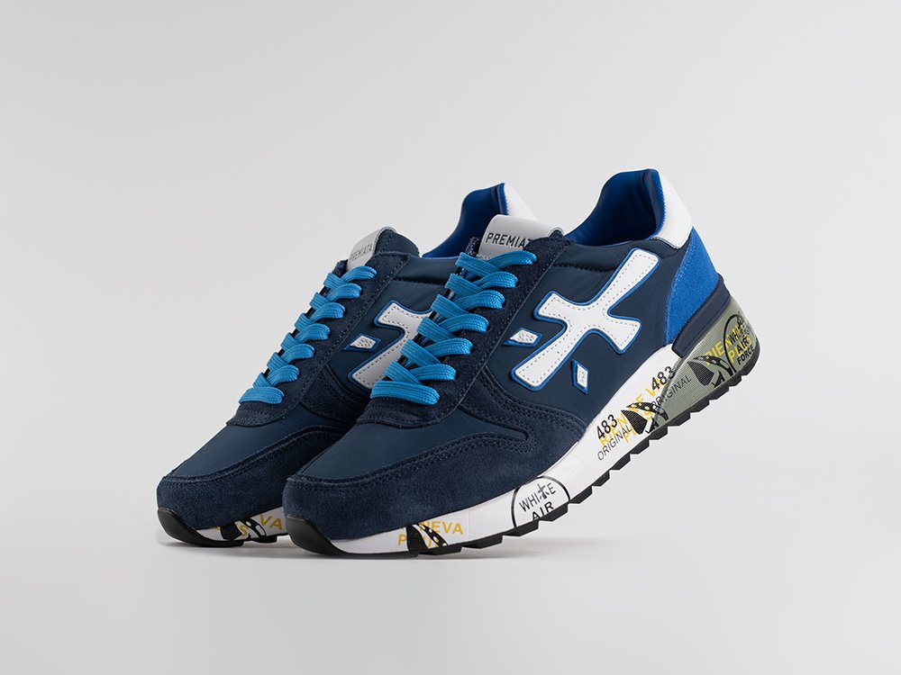 Premiata Mick Navy / White / Blue, pogled odozgo