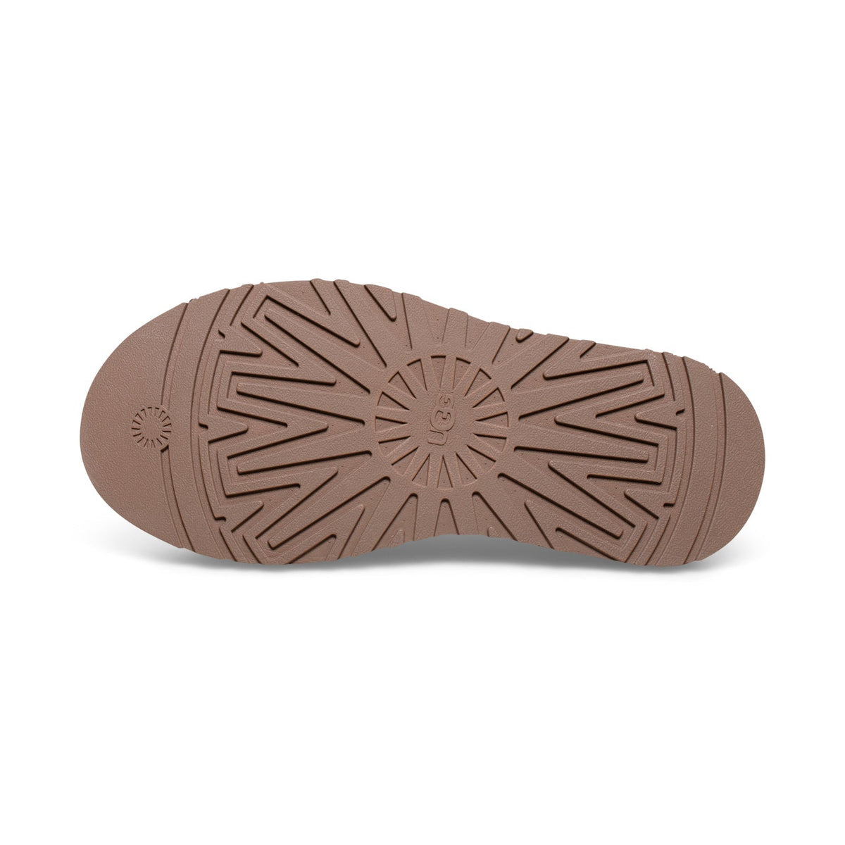 UGG Classic Mini Dipper Chestnut, detalj pete