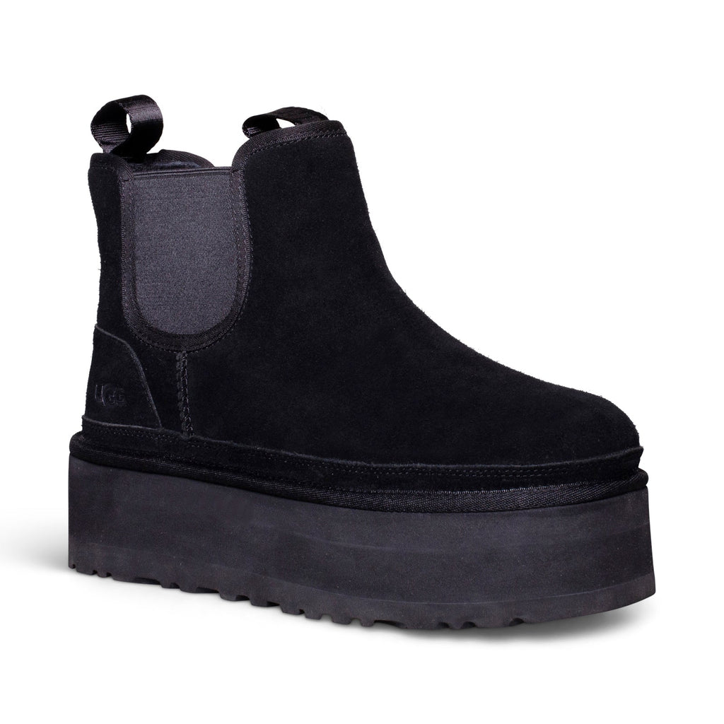 UGG Neumel Platform Chelsea Black, druga strana