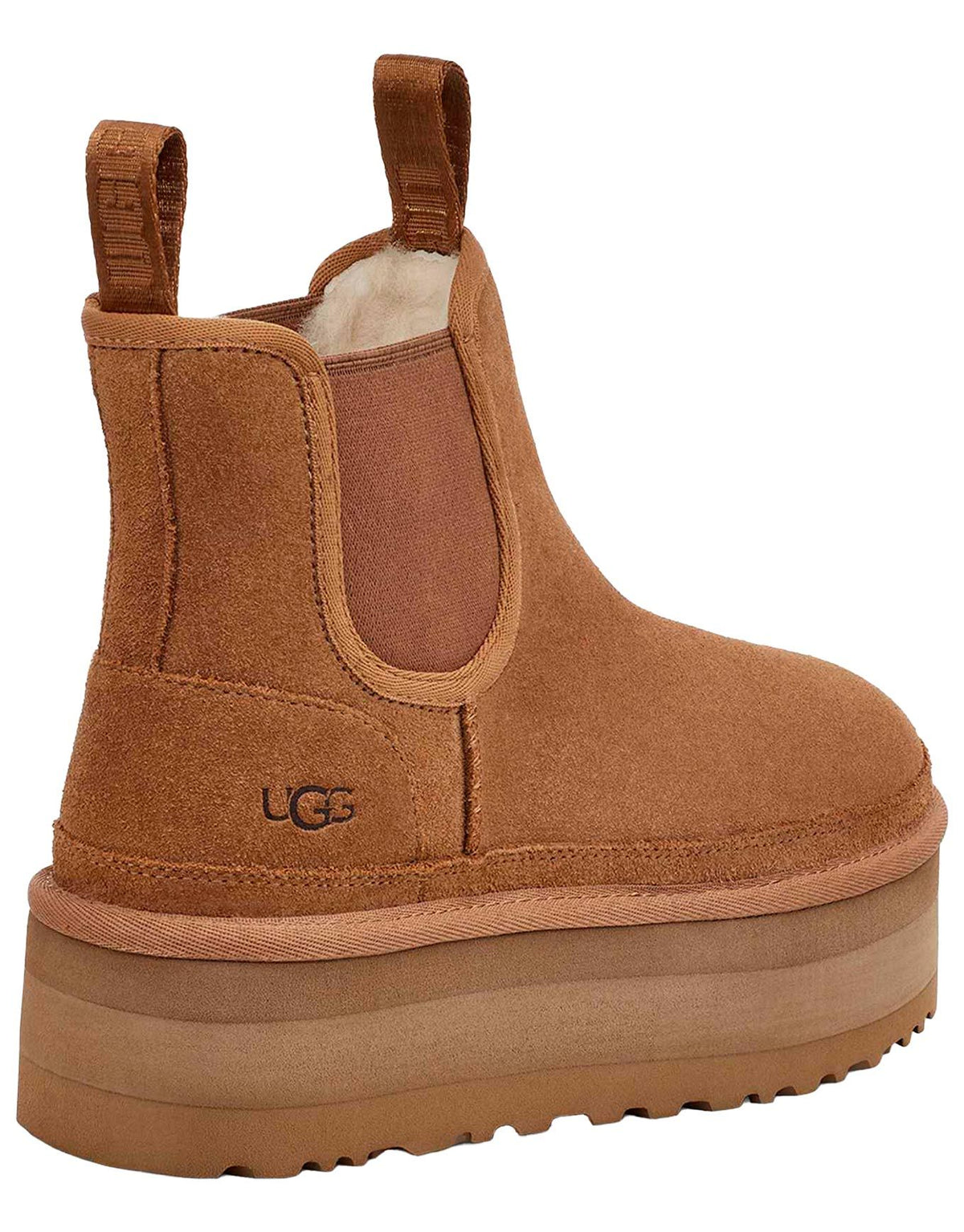 UGG Neumel Platform Chelsea Chestnut, pogled sa strane